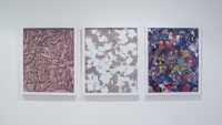 Des compositions n°2 -  châssis, toiles, acrylique, 2011