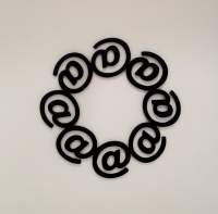 ∞, bois laqué, 2011&nbsp;